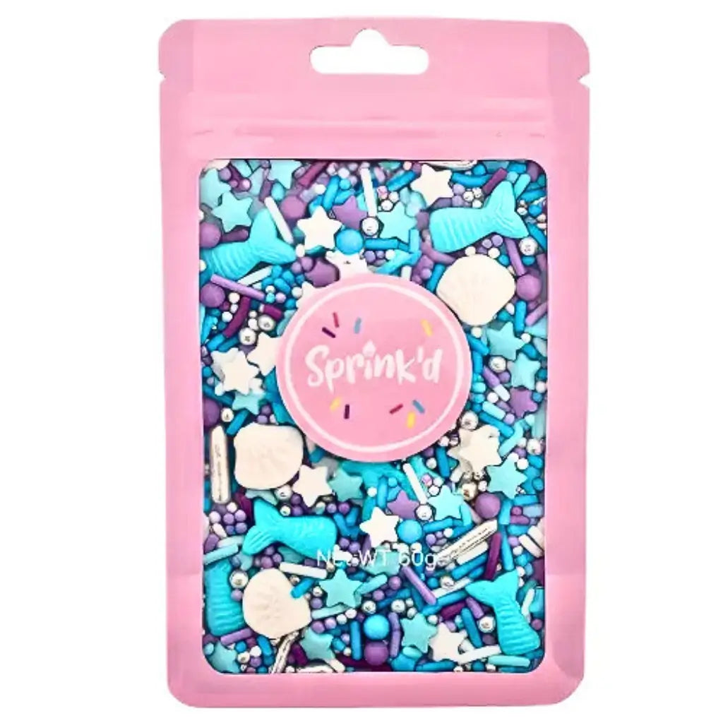 Sprink’d Pool Party Medley 60g mermaid and ocean sprinkles
