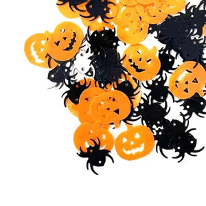 Spider & Pumpkin Halloween Confetti 35g