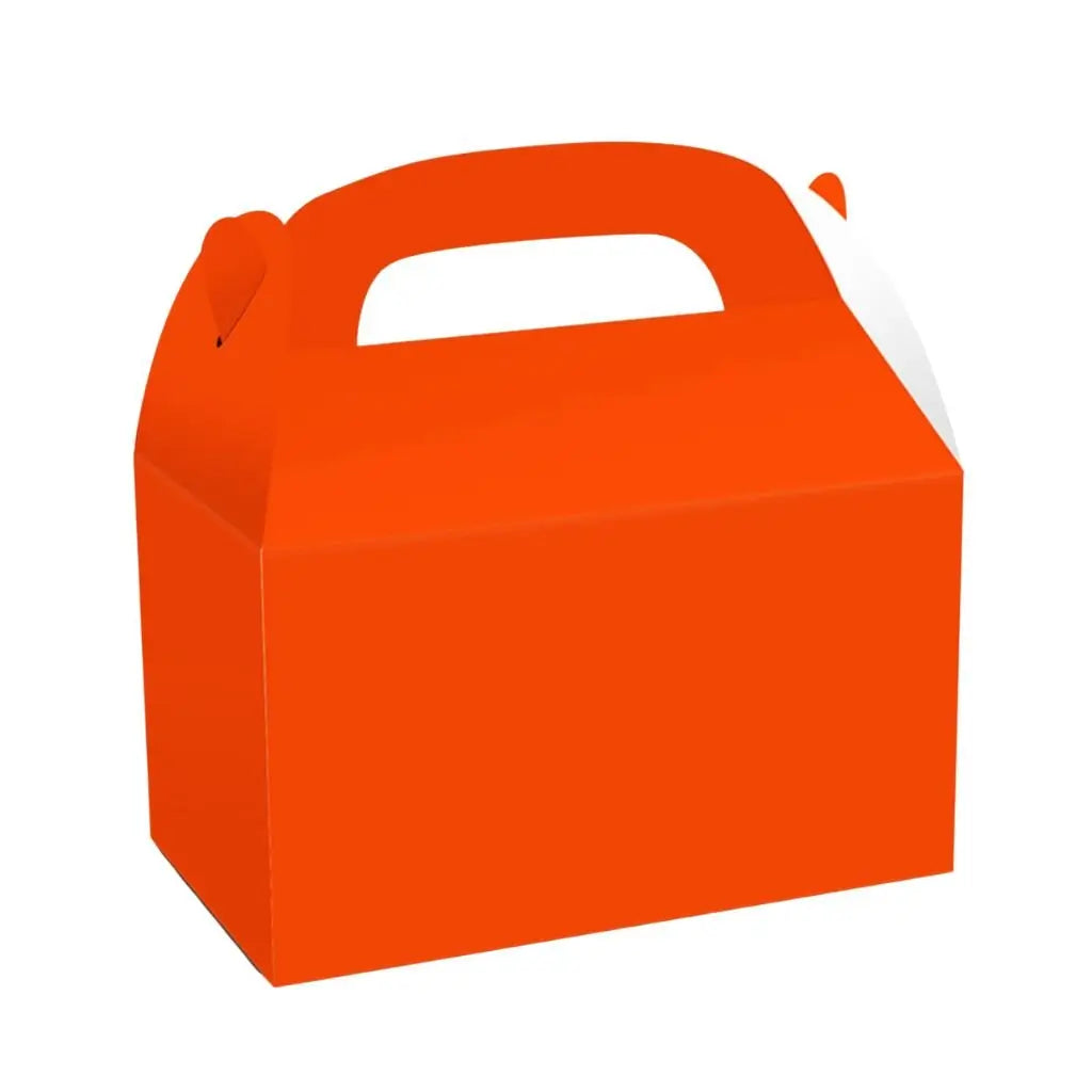 Orange Gable Lolly Gift Boxes 5pk