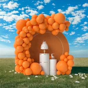 Latex Balloon Garland DIY Kit 86pcs - Orange