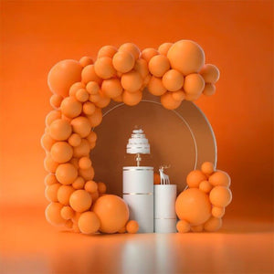 Latex Balloon Garland DIY Kit 86pcs - Orange