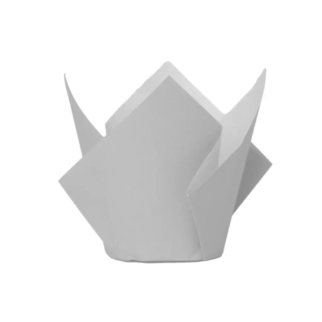 Cool Grey Tulip Cupcake Cases 20pk