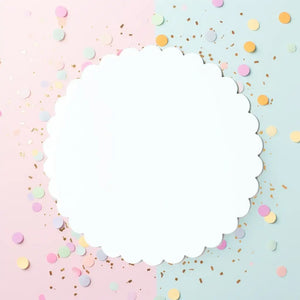 Papyrus white compressed board for professional cake presentation