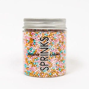 Edible pastel sugar pearls paris in spring for elegant cake decorating