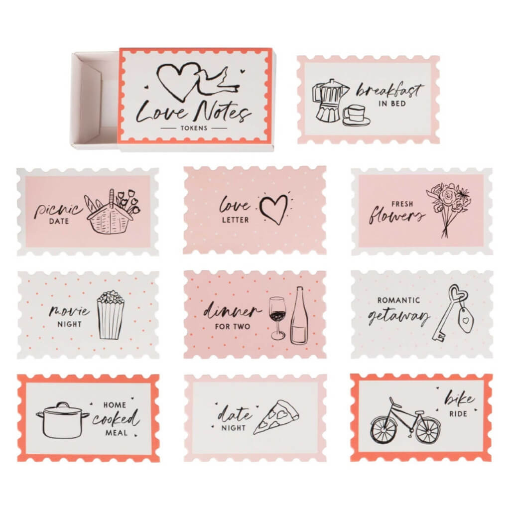 Parisian Love Valentine's Day Love Token Gifts 10pk