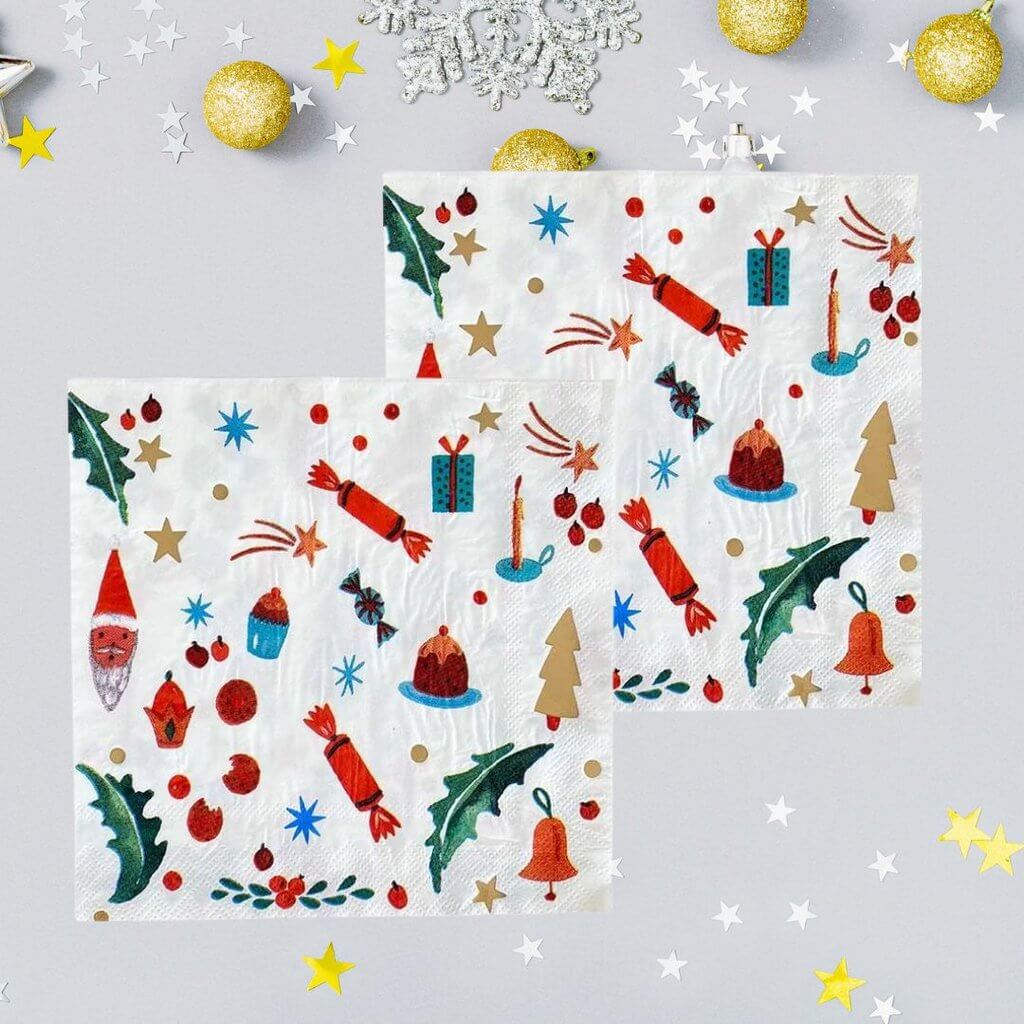 Christmas Paper Napkins Christmas Paper Napkins
