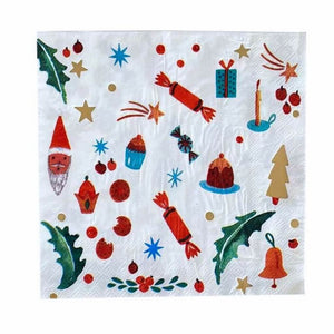 Christmas Paper Napkins 16pk