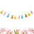 Colourful Easter Bunny Honeycomb Garland
