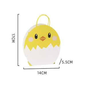 Easter Chick Paper Bag with Handles