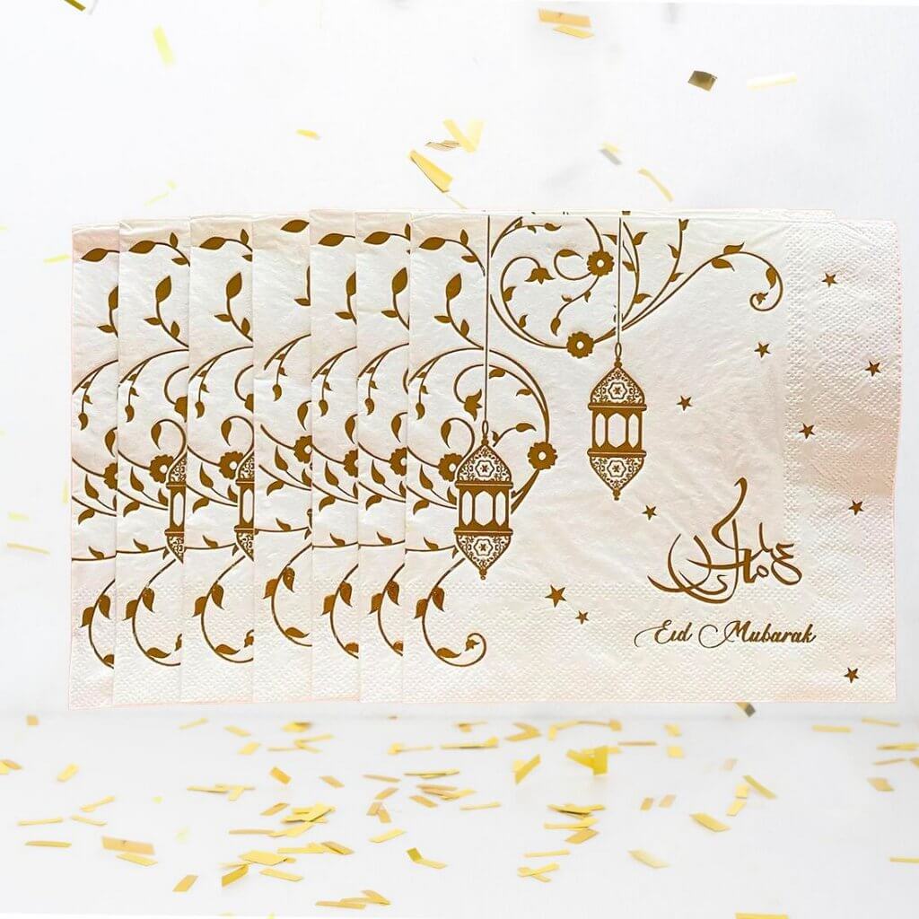 Eid Mubarak Paper Napkins