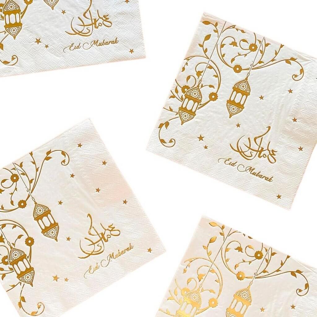 Eid Mubarak Paper Napkins
