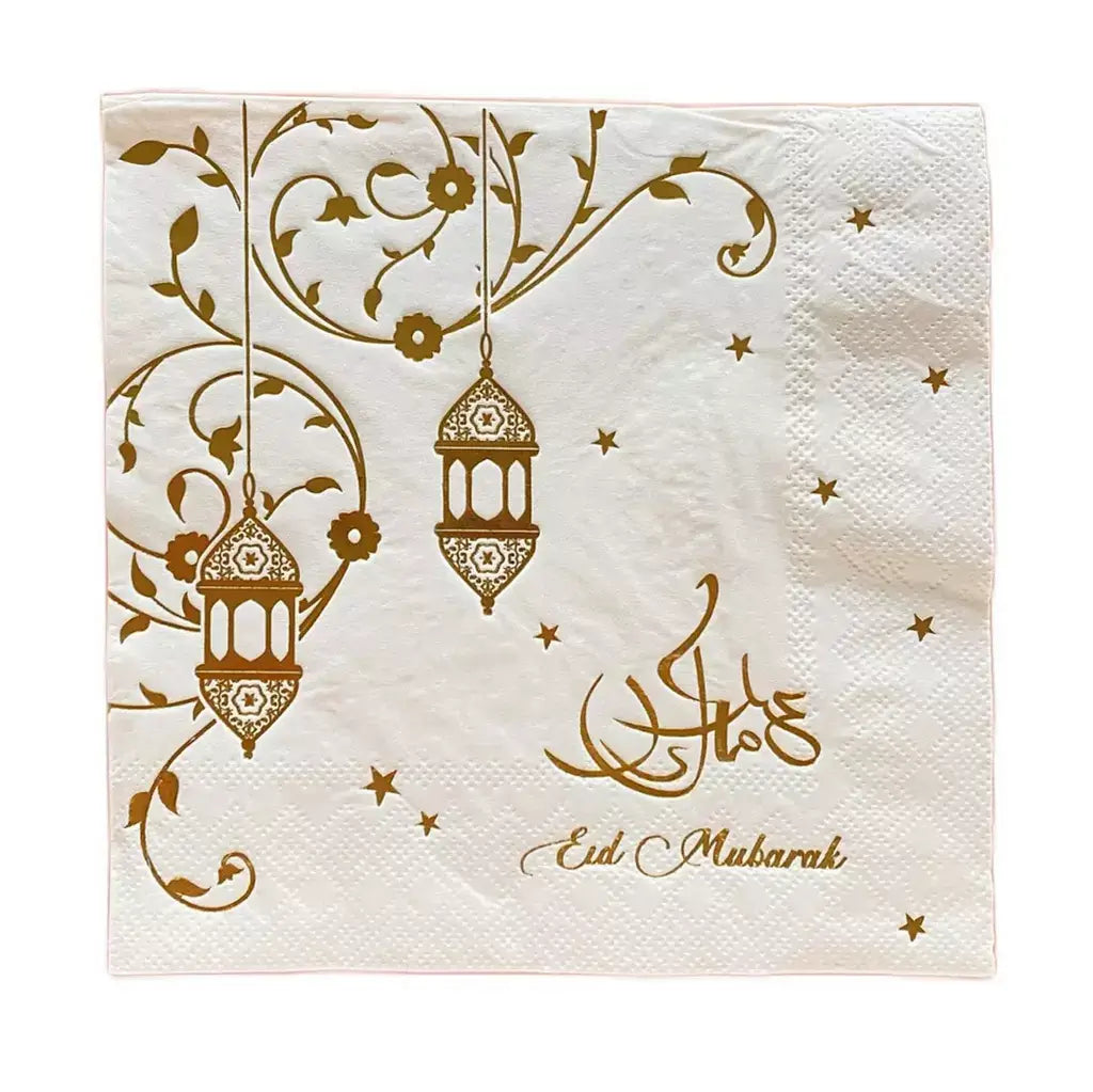 Serviette en papier Eid Mubarak x 20