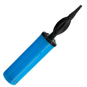 blue Balloon Hand Pump blue