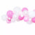 60pcs Pink Latex Balloon Garland Set