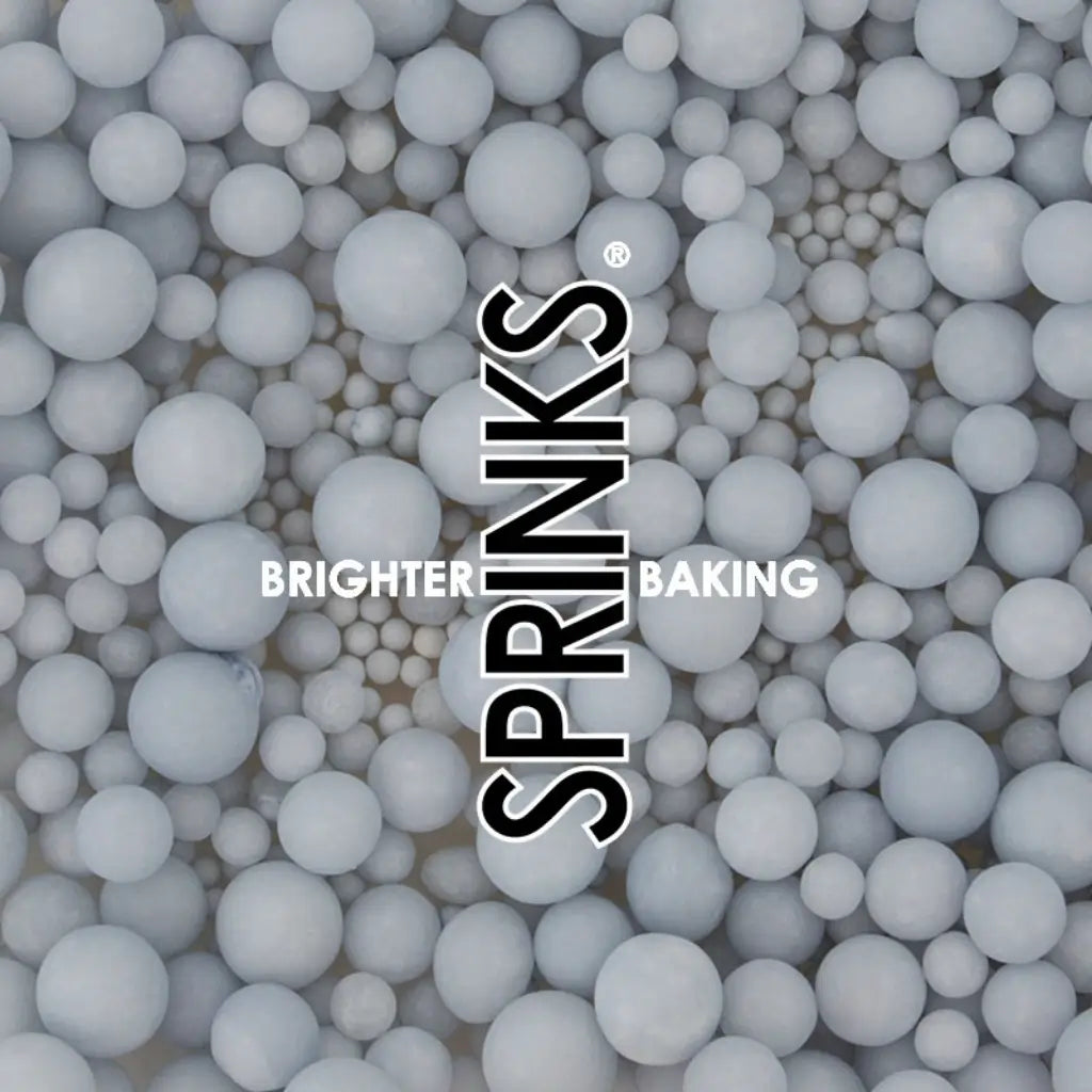 Bubble Bubble sprinkles in pastel blue for cookies and cakes
