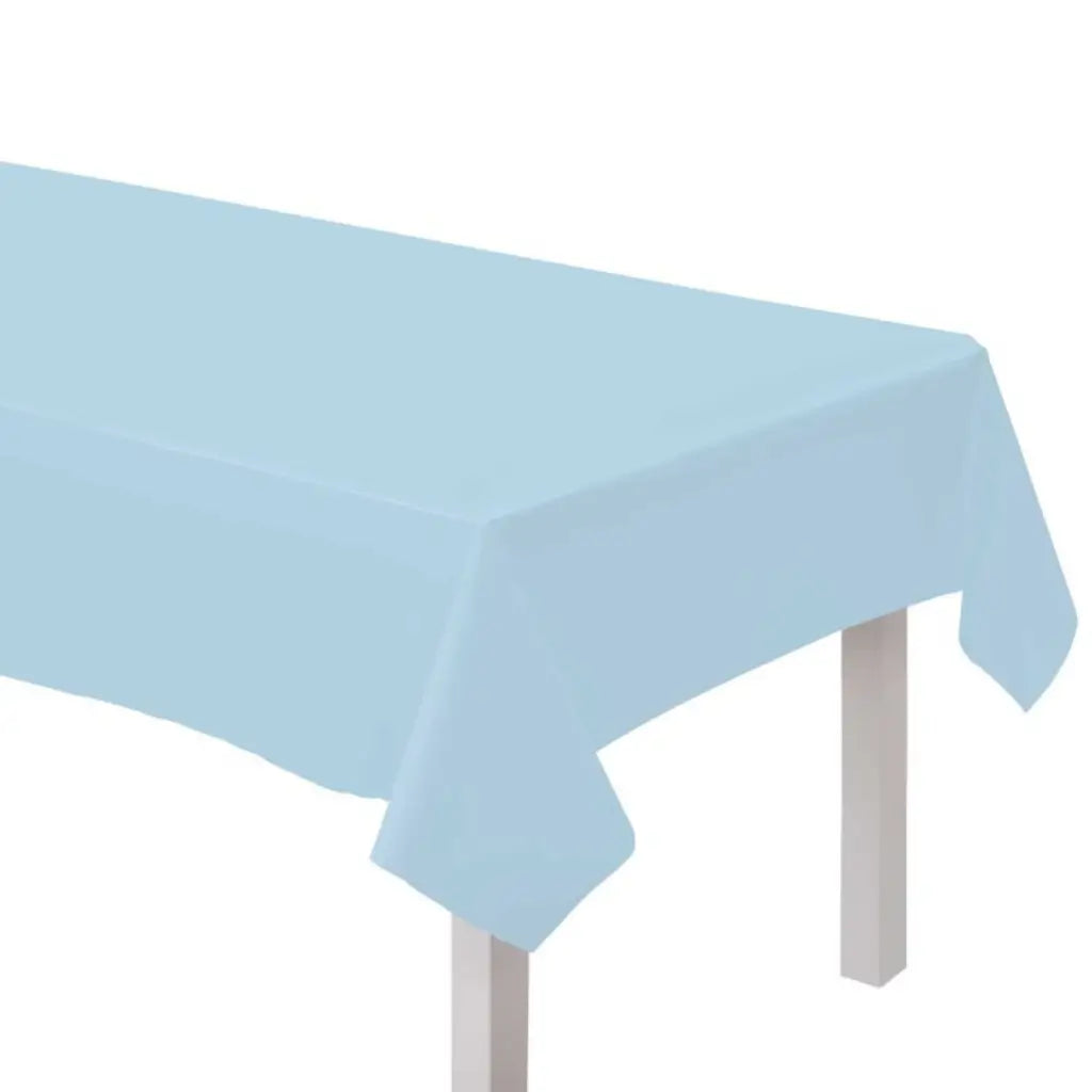 Pastel Blue Paper Tablecover