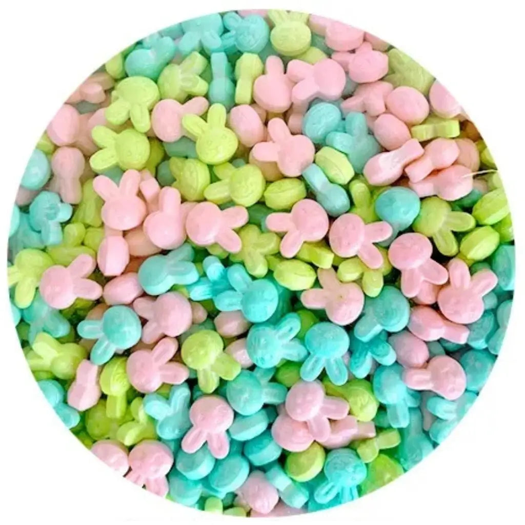 Easter bunny icing sugar sprinkles cake decorations