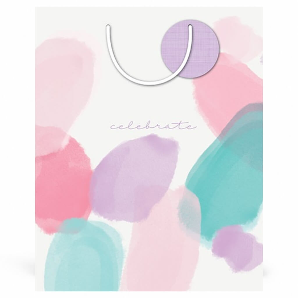 Pastel celebrate large gift bag