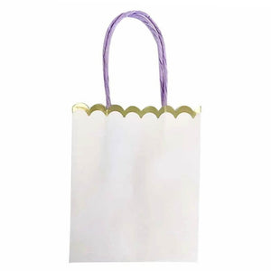 Elegant pastel paper bags for party gifts