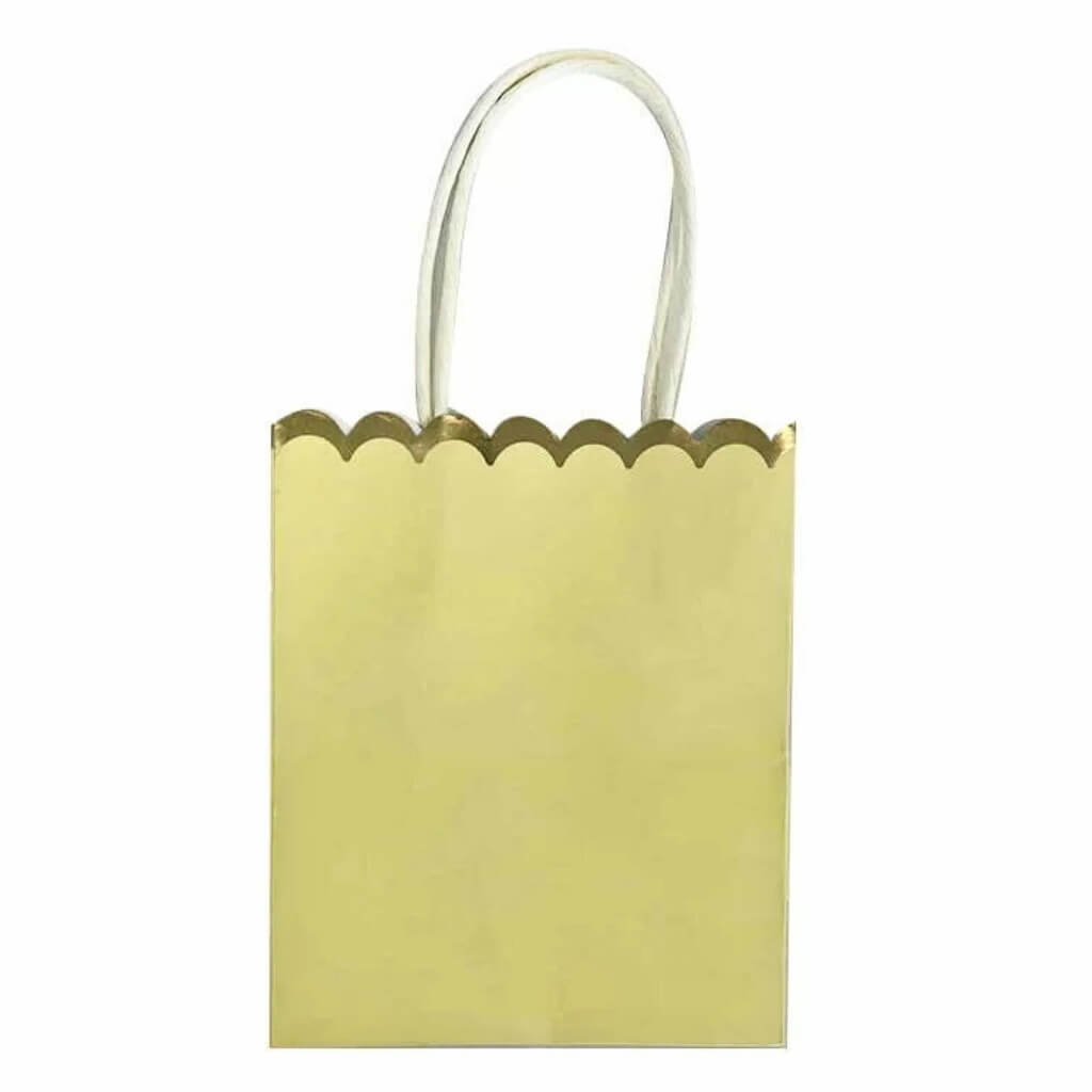 Elegant pastel paper bags for party gifts