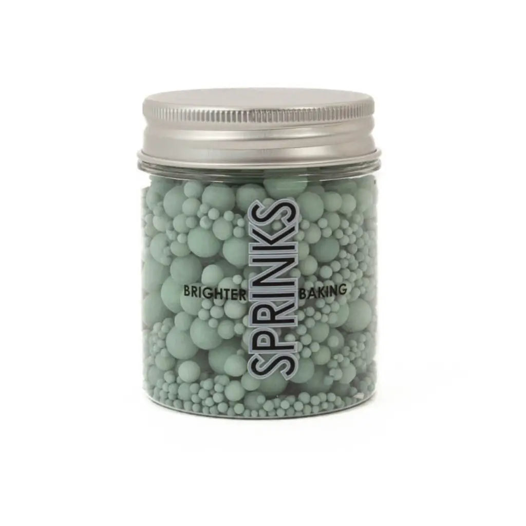 Bubble Bubble sprinkles in pastel green for cookies and cakes