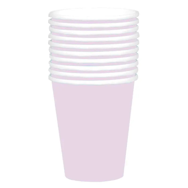 Pastel Lilac Paper Cups 354ml 20pk