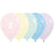 Assorted Matte Pastel Age 2 Latex Balloons 30cm 25pk