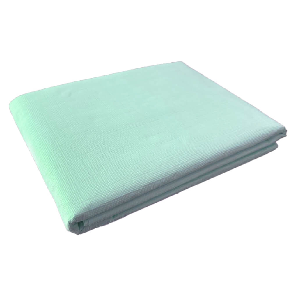 Pastel Mint Green Paper Luxe Rectangular Tablecover