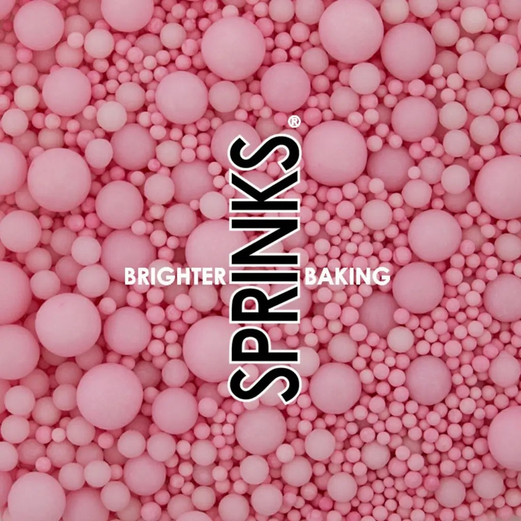 Sprinks Pastel Pink Bubble Bubble sprinkles for cake and cupcakes