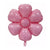 Pastel Pink Daisy Shaped Foil Balloon