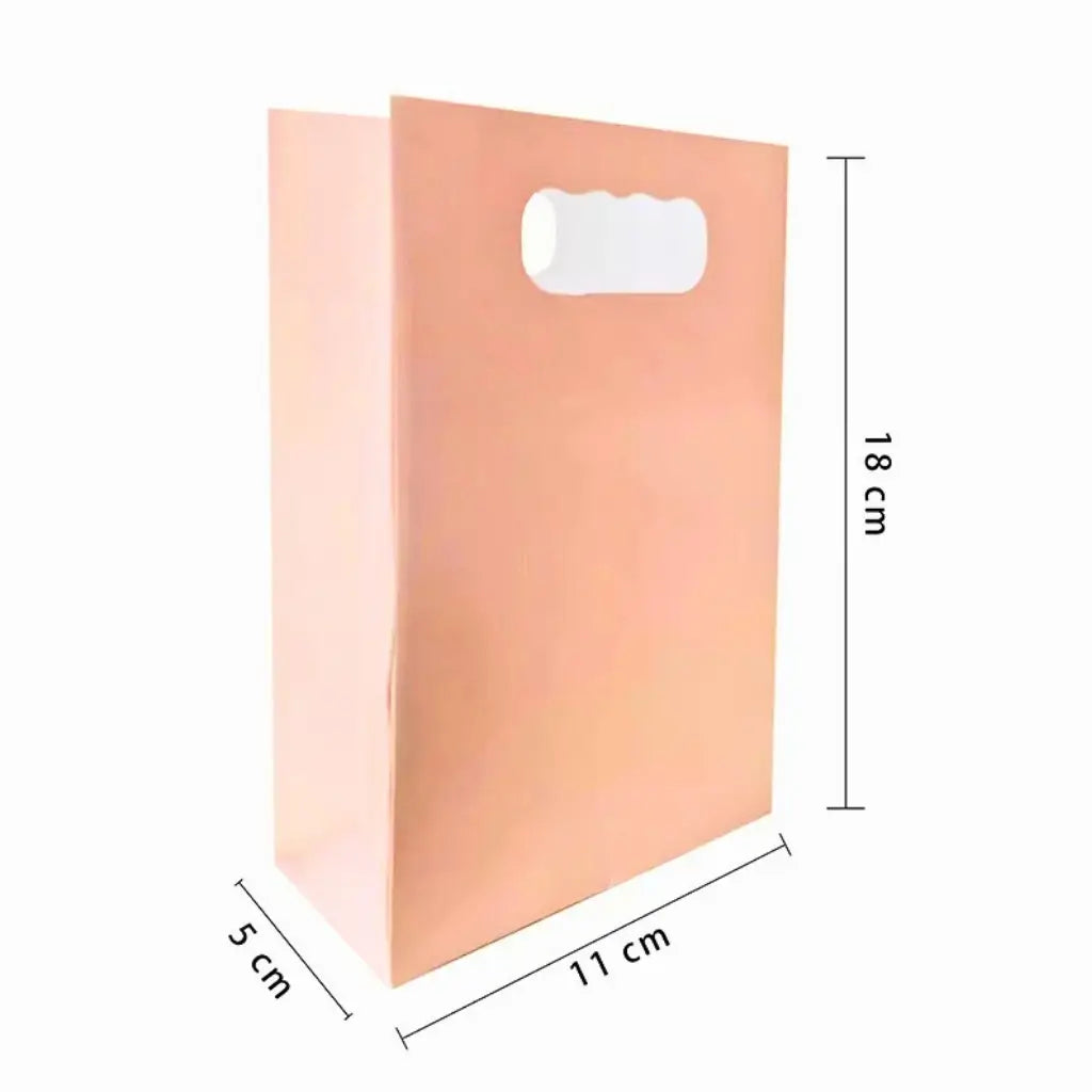 Pastel pink favour bags for party giveaways