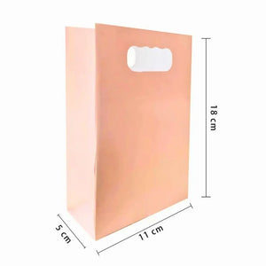 Pastel pink favour bags for party giveaways