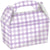Pastel Purple Gingham Treat Boxes 4pk