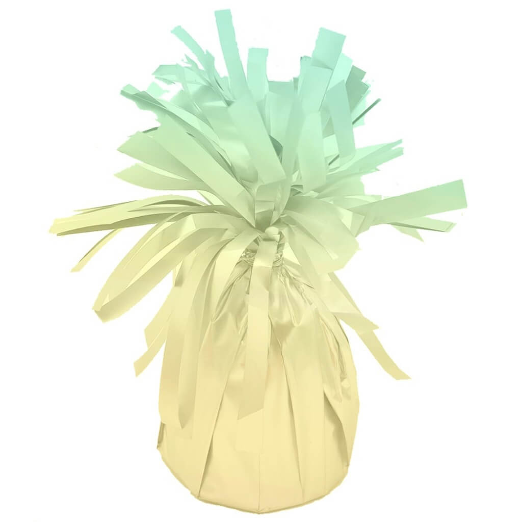 Small Pastel Rainbow Foil Balloon Weight