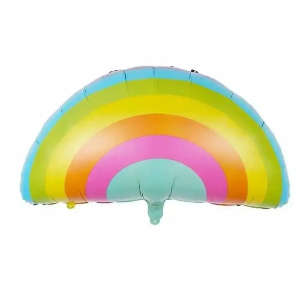 Jumbo Pastel Rainbow Shaped Foil Balloon