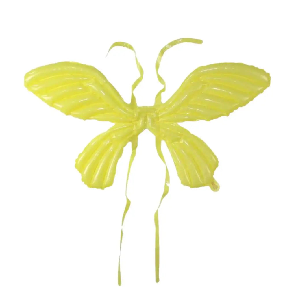 Lage Butterfly Fairy Wing Foil Balloon - Pastel Yellow