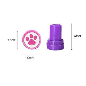 Paw Print Stamps 6pk