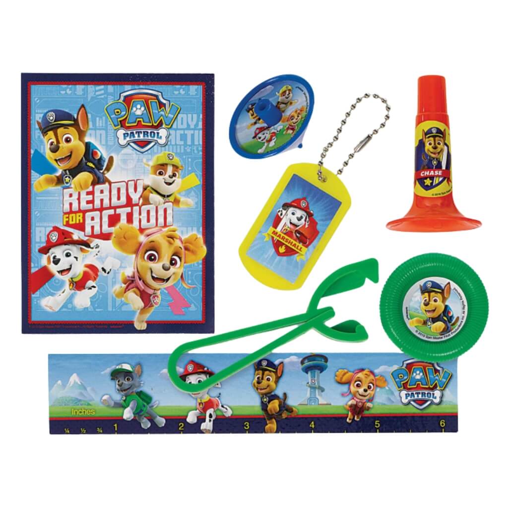 Paw Patrol Adventures Mega Mix Favours Value Pack 48pk