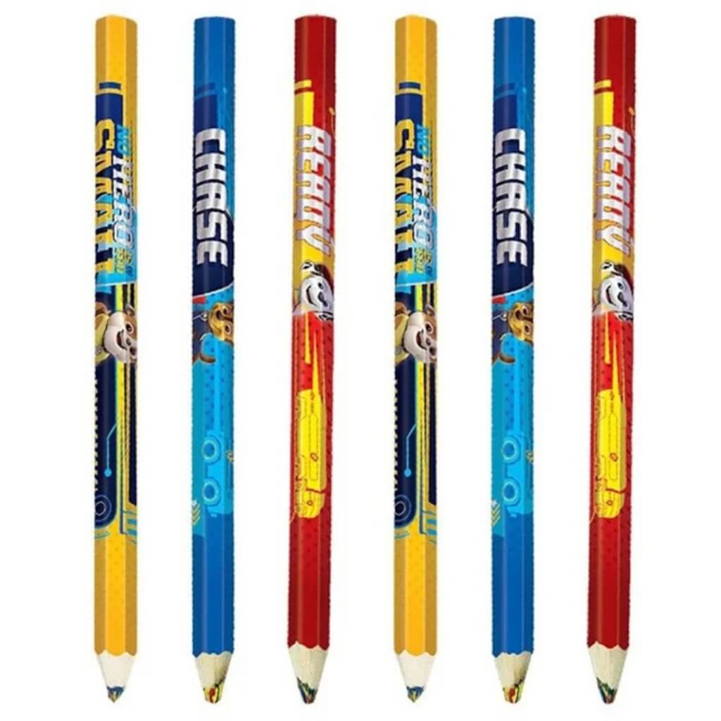 Paw Patrol Adventures Pencils 6pk
