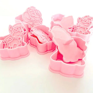 kids party themed paw patrol cookies & stamps sets