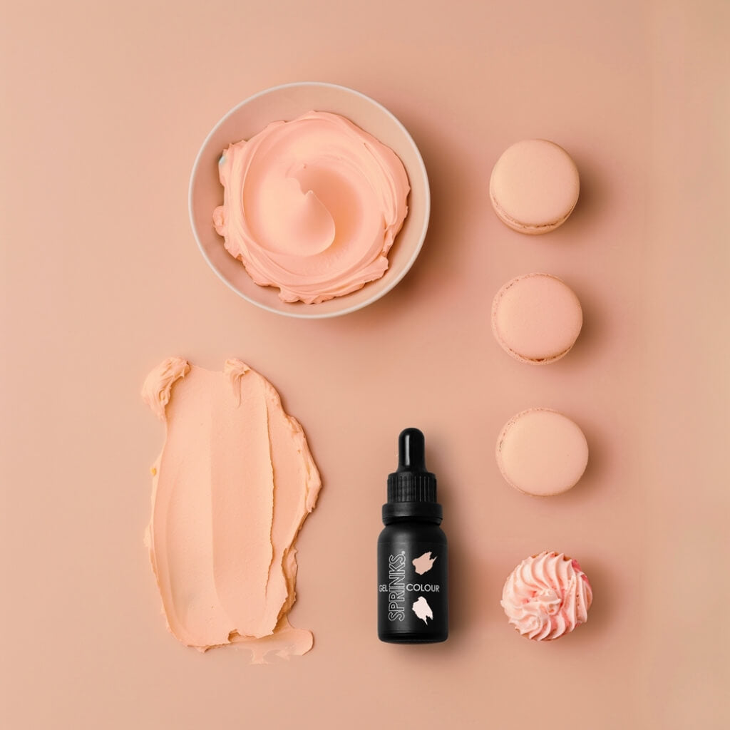 Sprinks gel colour dropper bottle peach