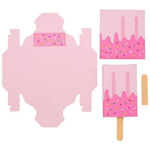 Pink Ice Cream Treat Boxes 6pk