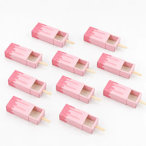 Pink Ice Cream Treat Boxes 10pk