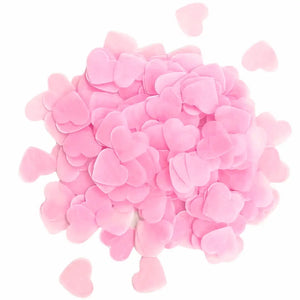 Heart Paper Confetti Table Scatters - Pink