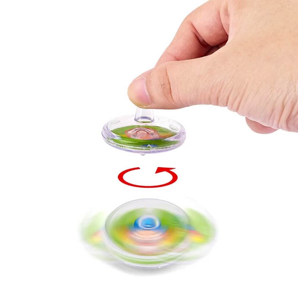 Kids spin tops for lolly bags and party boxes