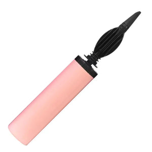 Pastel Coloured peach Balloon Hand Pump