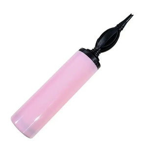 Pastel Coloured Pink Balloon Hand Pump