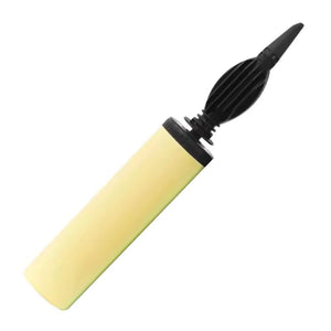 Pastel Coloured yellow Balloon Hand Pump