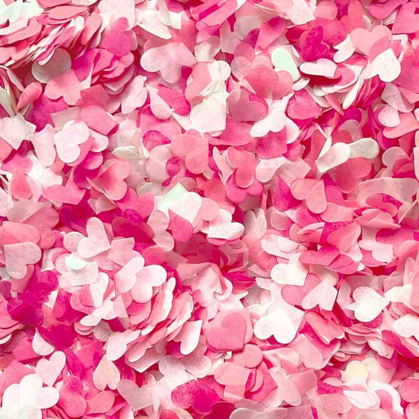 Pretty in Pink Heart Confetti Mix 20g