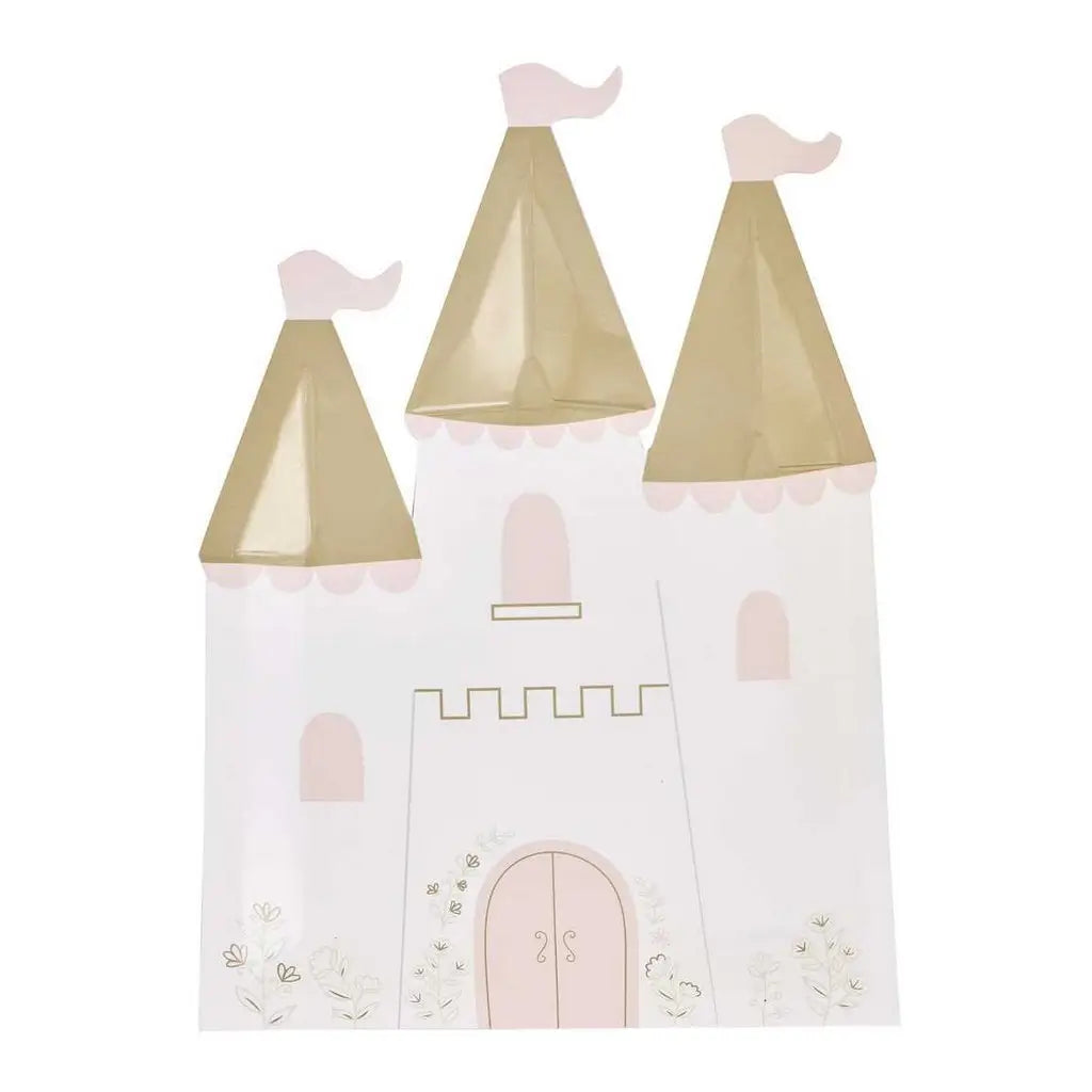 Princess Castle Paper Plates 8pk
